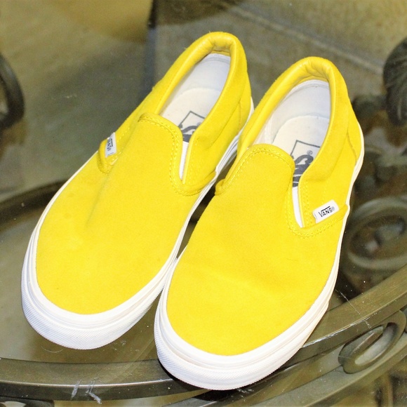 yellow vans size 5